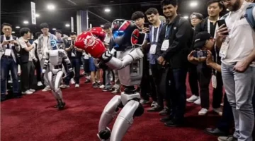 أول نزال روبوتات ملاكمة يُشعل الحلبة الصينية عام 2025